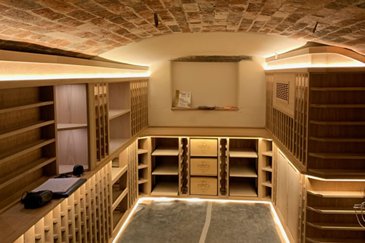 basement waterproofing - wine cellar, cambridgeshire 